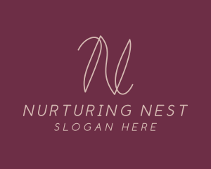 Knitting Thread Clothing logo design