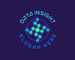Cyber Data Network logo design