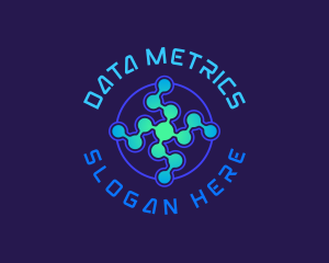 Cyber Data Network logo design