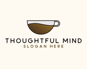 Hot Coffee Mug logo design