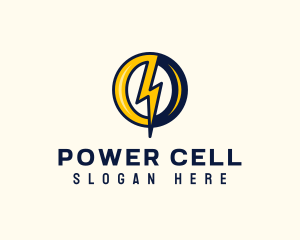 Power Voltage Letter O logo