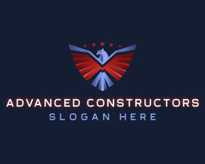 Eagle Patriotic Veteran logo design