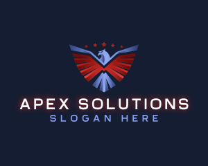 Eagle Patriotic Veteran logo design