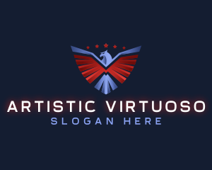 Eagle Patriotic Veteran logo design