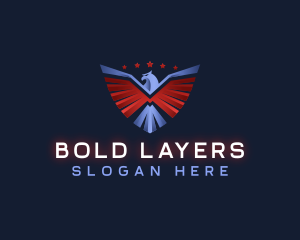 Eagle Patriotic Veteran logo design