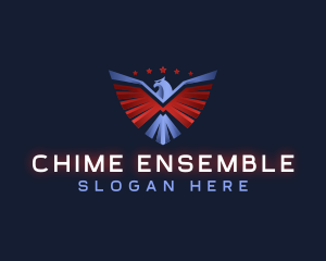 Eagle Patriotic Veteran logo design