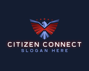 Eagle Patriotic Veteran logo design