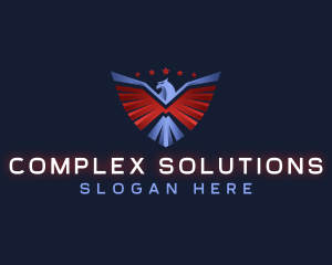 Eagle Patriotic Veteran logo design