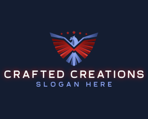 Eagle Patriotic Veteran logo design