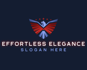 Eagle Patriotic Veteran logo design