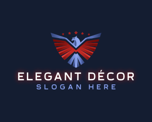 Eagle Patriotic Veteran logo design