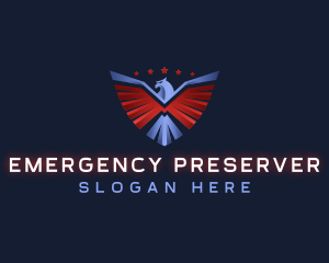 Eagle Patriotic Veteran logo design