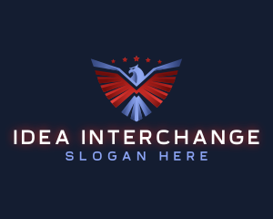 Eagle Patriotic Veteran logo design