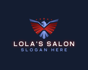 Eagle Patriotic Veteran logo design