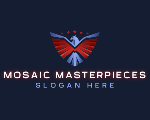 Eagle Patriotic Veteran logo design