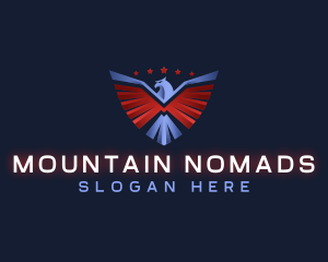 Eagle Patriotic Veteran logo design