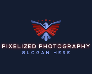 Eagle Patriotic Veteran logo design