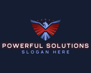 Eagle Patriotic Veteran logo design