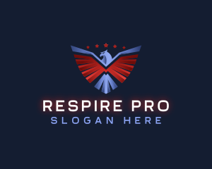 Eagle Patriotic Veteran logo design