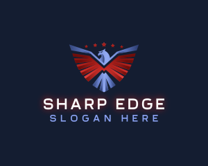 Eagle Patriotic Veteran logo design