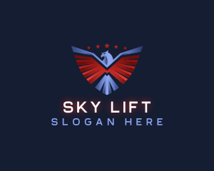 Eagle Patriotic Veteran logo design