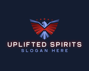 Eagle Patriotic Veteran logo design