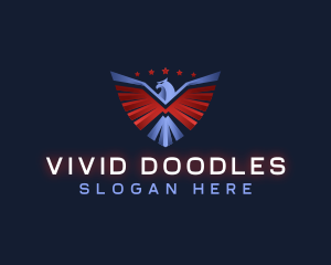 Eagle Patriotic Veteran logo design