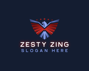 Eagle Patriotic Veteran logo design