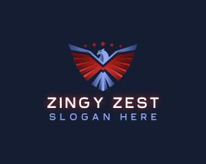 Eagle Patriotic Veteran logo design