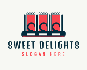 Sweet Candy Machine logo design