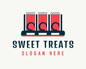 Sweet Candy Machine logo design