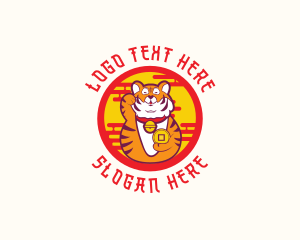 Asian Lucky Tiger logo