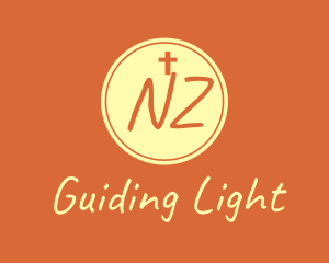 Catholic Church N & Z logo design