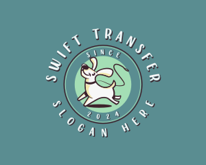 Dog Pet Leash Logo