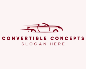 Convertible Car Auto logo