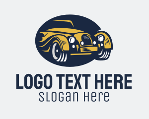 Cool Retro Automobile logo