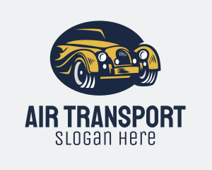 Cool Retro Automobile logo design