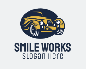 Cool Retro Automobile logo