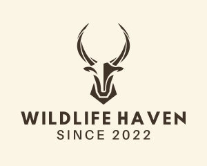 Wildlife Deer Conservation logo design