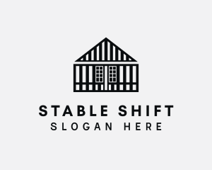 Barn Stable Farm House logo design