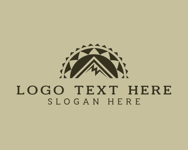 Outdoor Mountain Peak logo