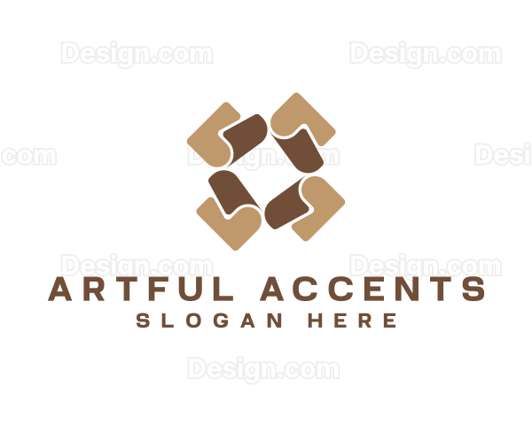 Carpet Flooring Tile Logo