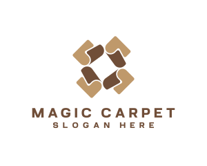 Carpet Flooring Tile logo design