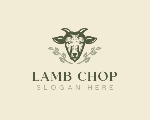 Livestock Goat Animal logo design