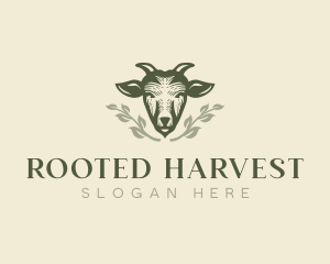 Livestock Goat Animal logo design