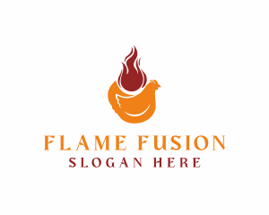 Hot Fire Chicken logo design