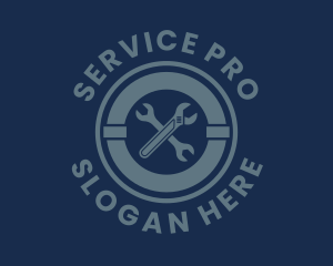 Water Pipe Repair Service logo design