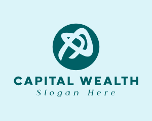 Handwritten Capital Letter A  logo