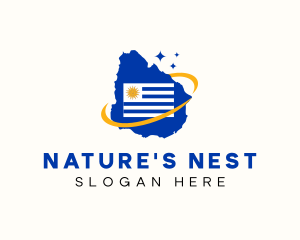 Uruguay Country Flag logo