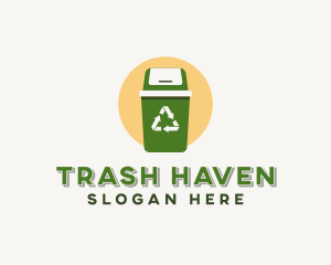 Recycling Trash Bin logo